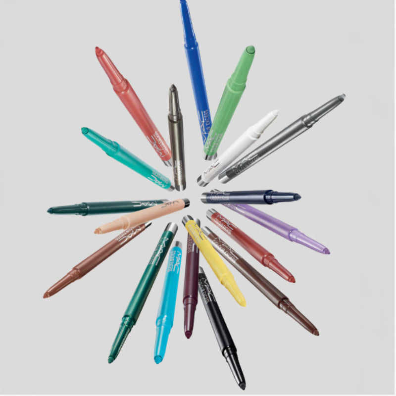 MAC Waterproof Gel Eyeliner Pencil, Colorful, Long-Lasting, Smudge-Proof, Smooth & Highly Pigmented