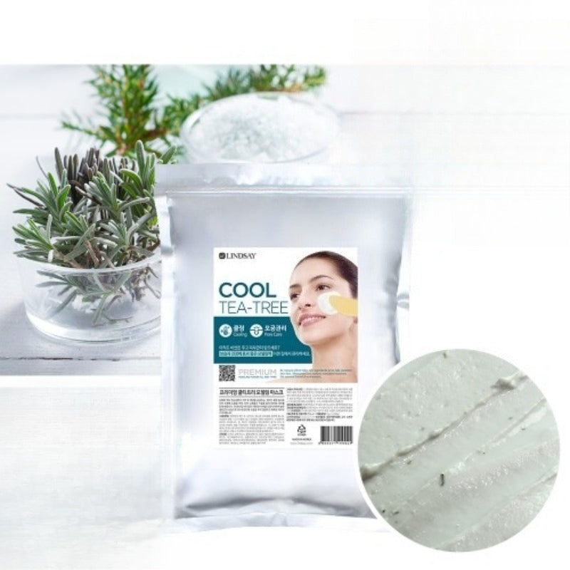 LINDSAY Premium Modeling Mask Pack 1000g - Korean Spa Quality Rubber Mask for All Skin Types