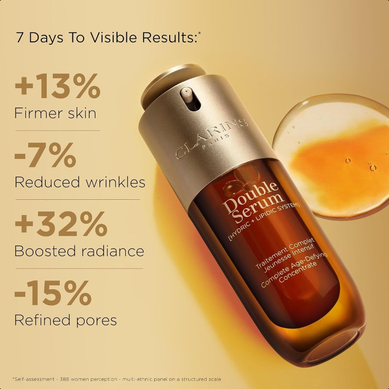 Clarins Double Serum Hydric + Lipidic System Complete Age Defying -