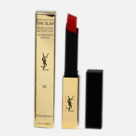 YSL Rouge Pur Couture The Slim Matte Lipstick CORAIL ANTINOMIQUE 2.2g *NEW*