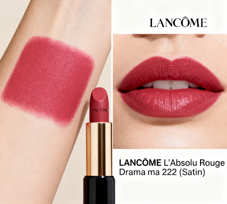 Lancôme L'Absolu Rouge Lipstick Smudge-Resistant & Luminous Finish - Up To 18HR Comfort