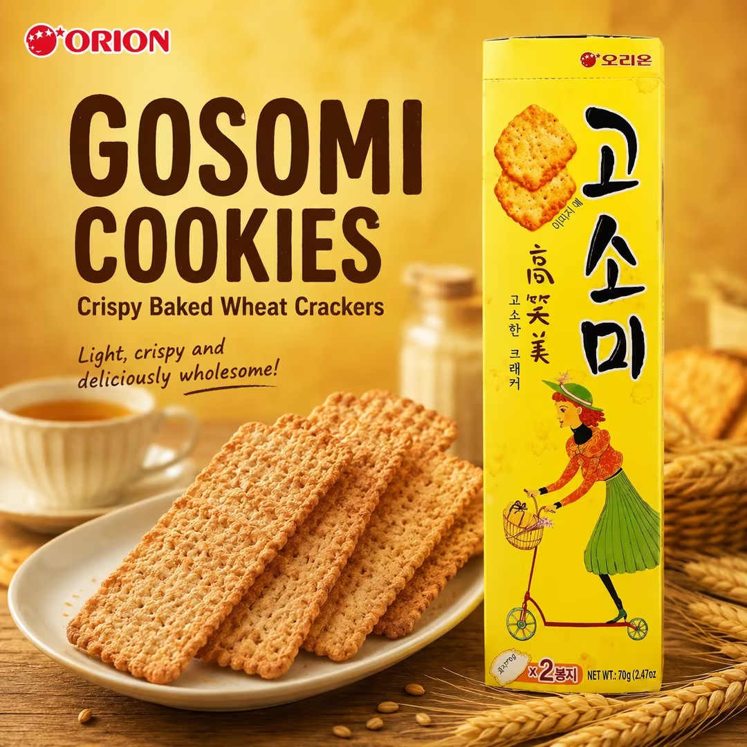 ORION 高笑美芝麻饼干70g