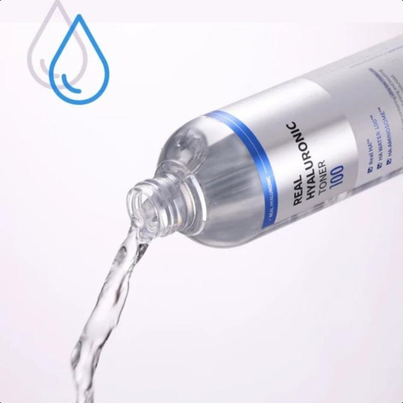WELLAGE Real Hyaluronic 100 Toner 200ml，For Face Beauty Toner，All Skin Types Friendly