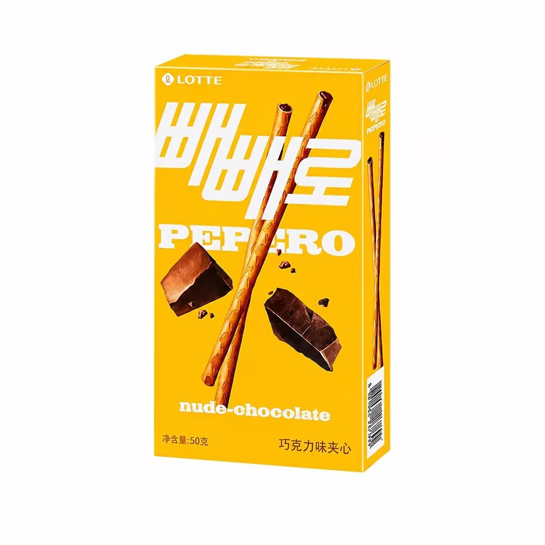 Lotte Pepero Chocolate Filled Biscuit Sticks 45g