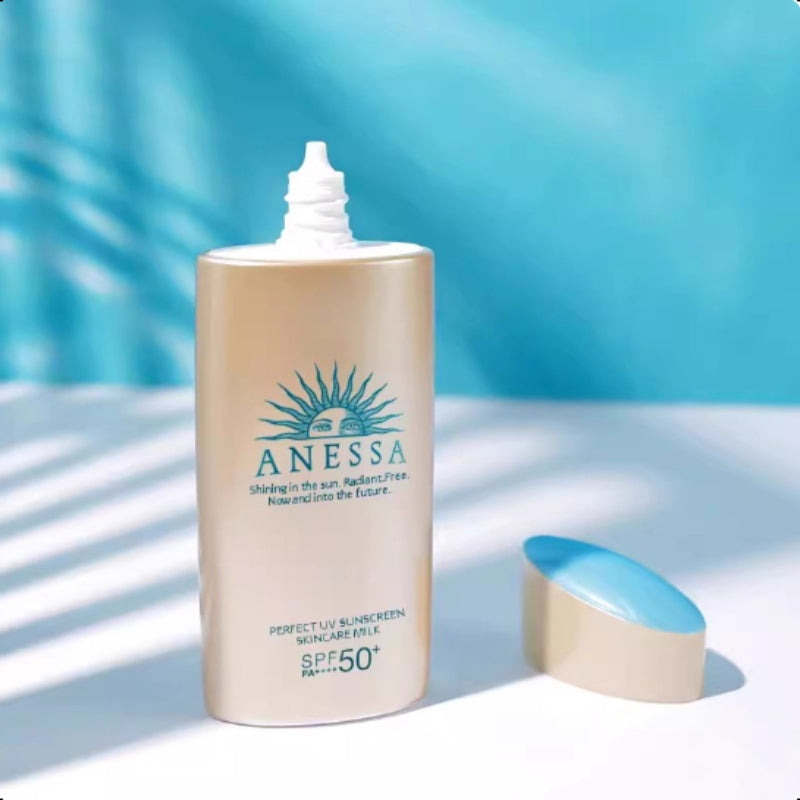 90ml  ANESSA Perfect UV Sunscreen Skincare Milk SPF50+ PA++++