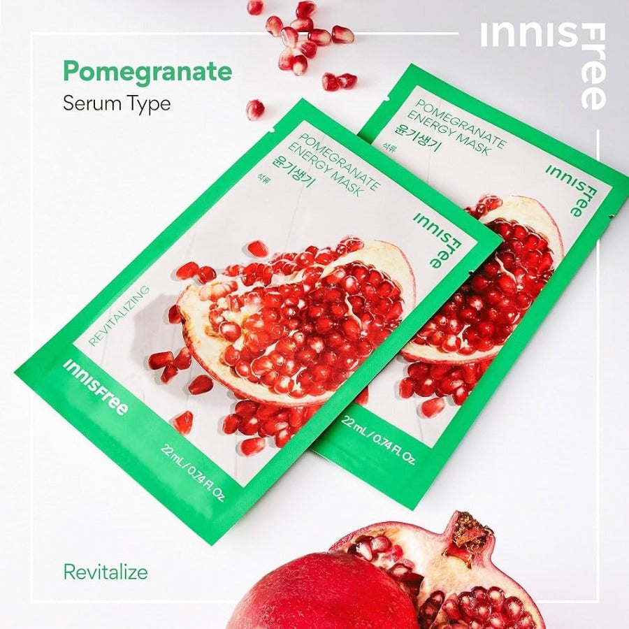 Innisfree 23NEW Masksheet 22ml - Pomegranate 5ea