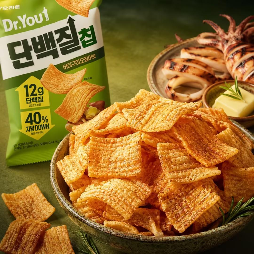 Orion Dr.You Protein Chip Butter Grilled Squid 60g