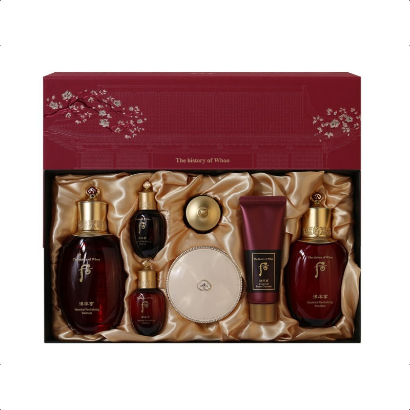 The History of Whoo Jinyulhyang Jinyul 3-Piece Premium Set Anti aging kbeauty