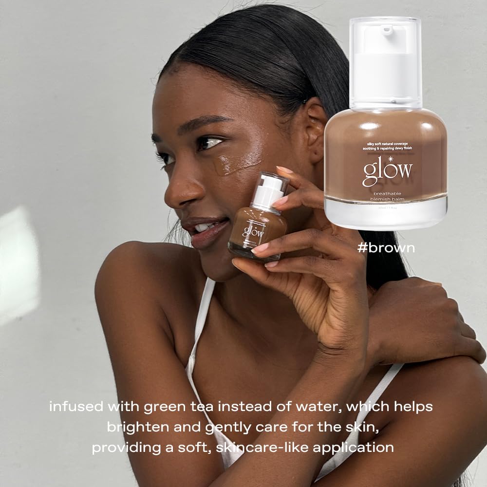 glow Breathable Blemish Balm 30ml -Brown
