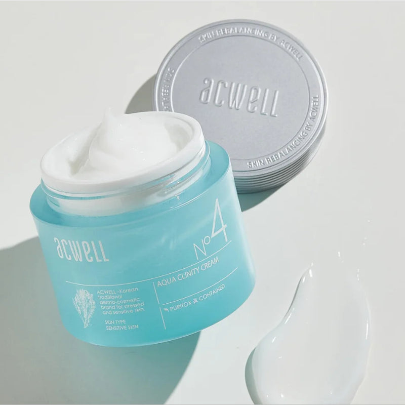 ACWELL N4 Aqua Clinity Cream 50ml | Sensitive Skin Repair Hydrating Cream