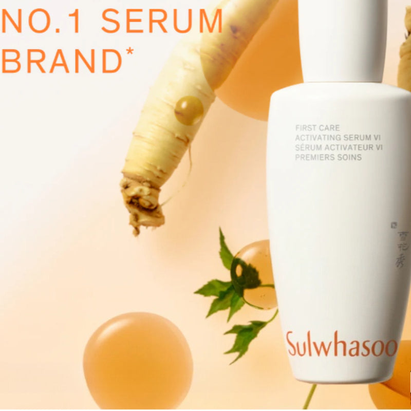 Sulwhasoo First Care Activating Serum 90ml + Concentrated Ginseng Renewing Cream 15ml Set