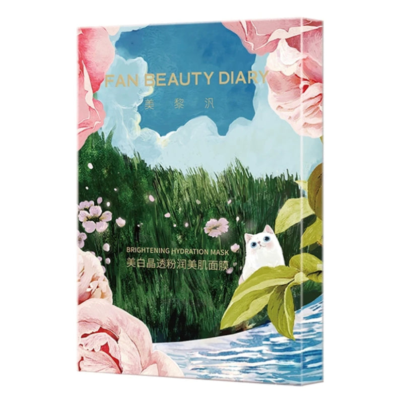 FAN BEAUTY DIARY Secret Peony Luminous Pink Deep Hydrating Facial Mask 5Pcs