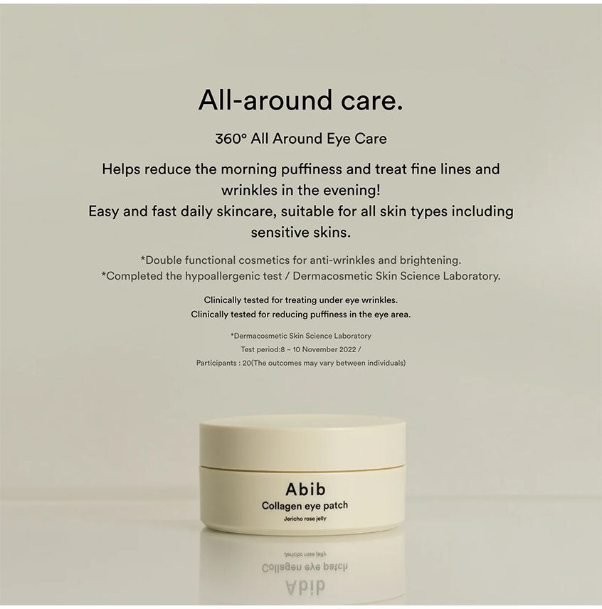 Abib Collagen Eye Patch Jericho rose jelly 90g / 60ea