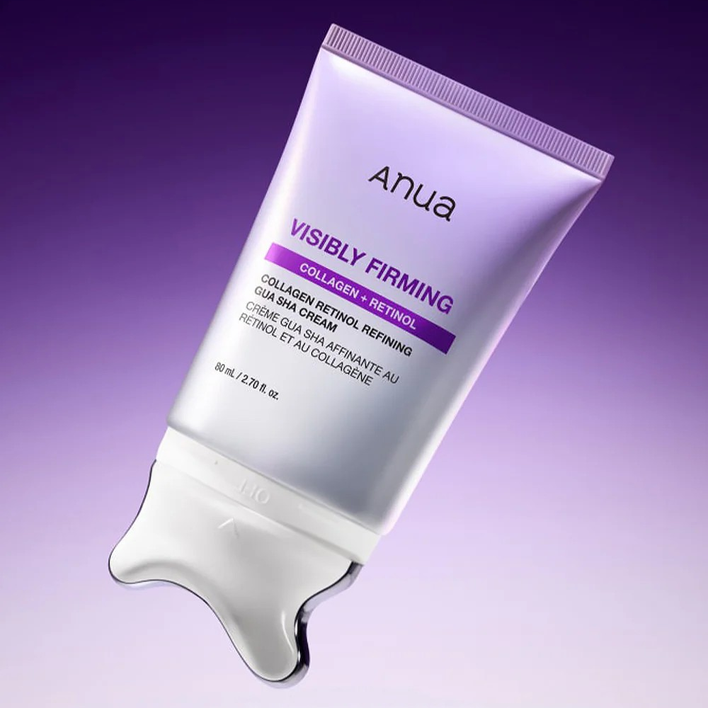Anua Visibly Firming Collagen Retinol Refining Gua Sha Cream 80ml