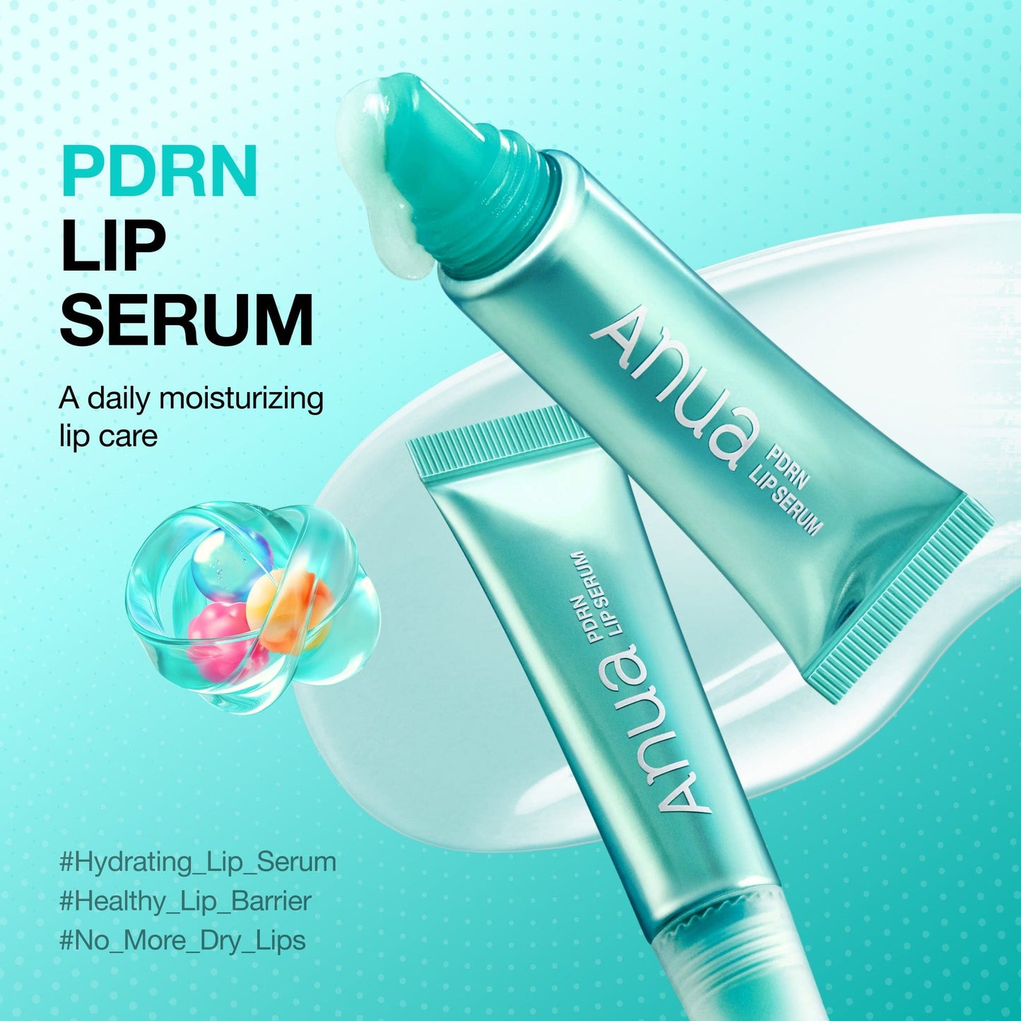 ANUA PDRN Hyaluronic Acid Hydrating Lip Serum 10ml*2