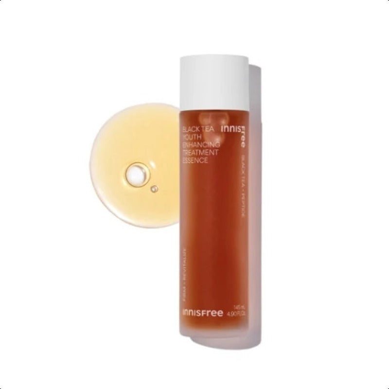 innisfree Black Tea Youth Enhancing Treatment Essence 145ml from Korea