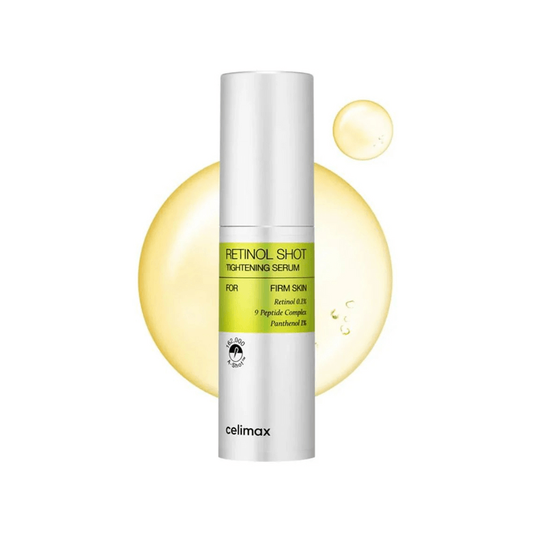 Celimax Retinol Firming Microcrystal Serum 30ml x2, Anti-Aging, Refine Pores & Brighten Skin