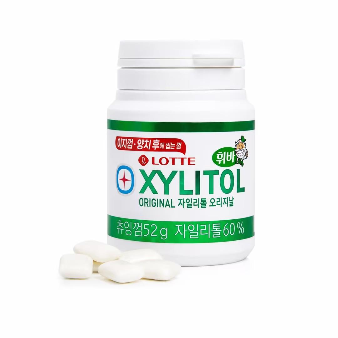 Lotte Xylitol Chewing Gum 52g Refreshing long‑lasting taste, xylitol formula, freshens oral feeling