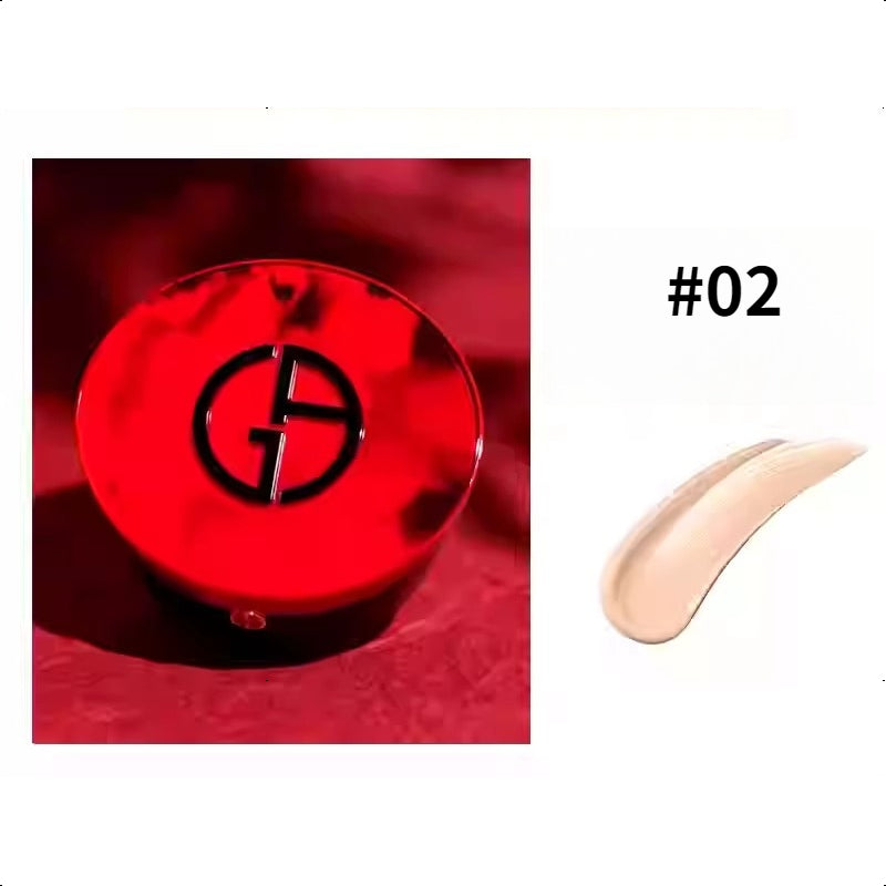 Armani Red Air Cushion 2# 3#  Long-lasting Concealer (MALACHITE)