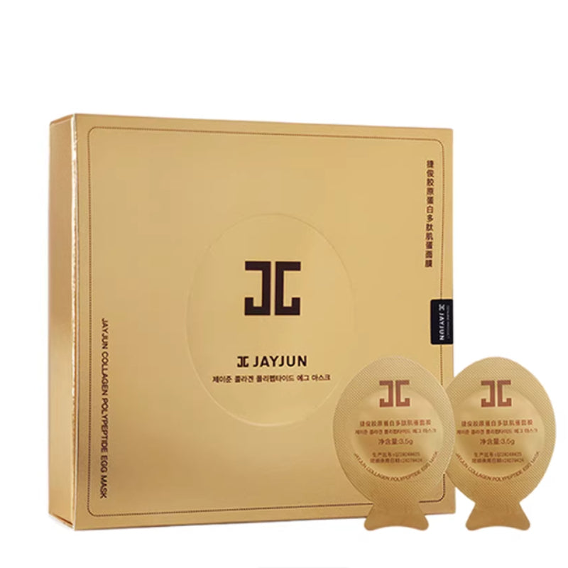 JAYJUN Collagen Peptide Egg Night  Mask 1 Box