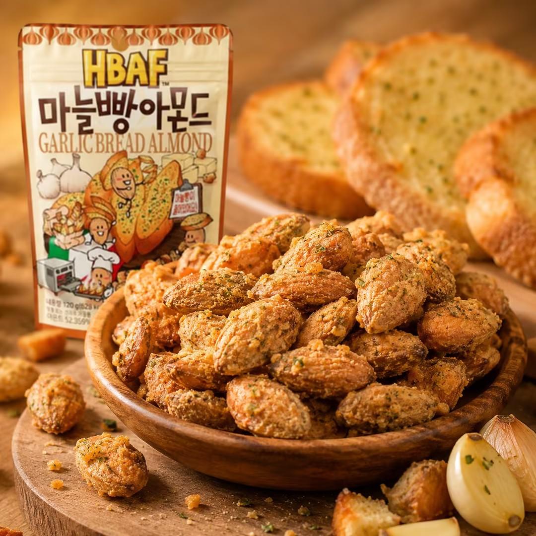 HBAF Garlic Bread Almond 120g