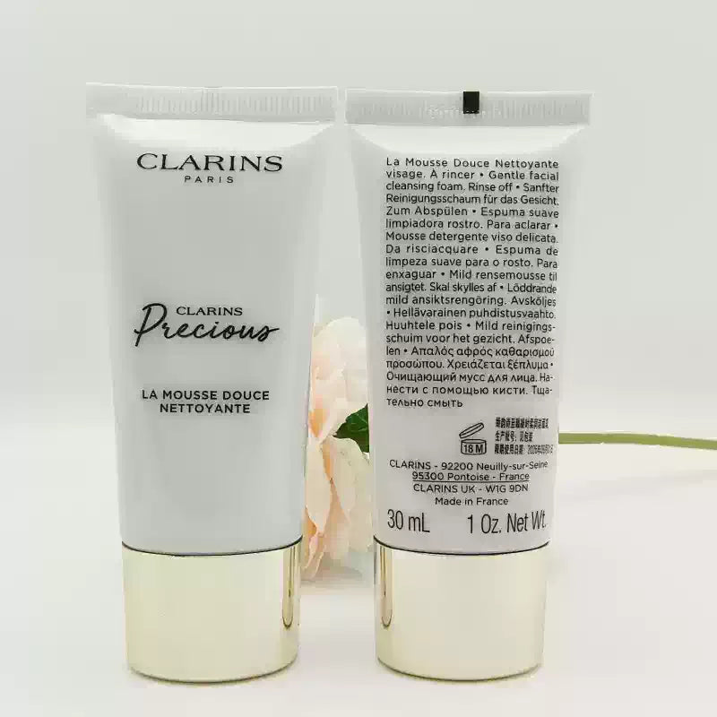 La Mousse Douce Nettoyante Clarins Precious-30ml