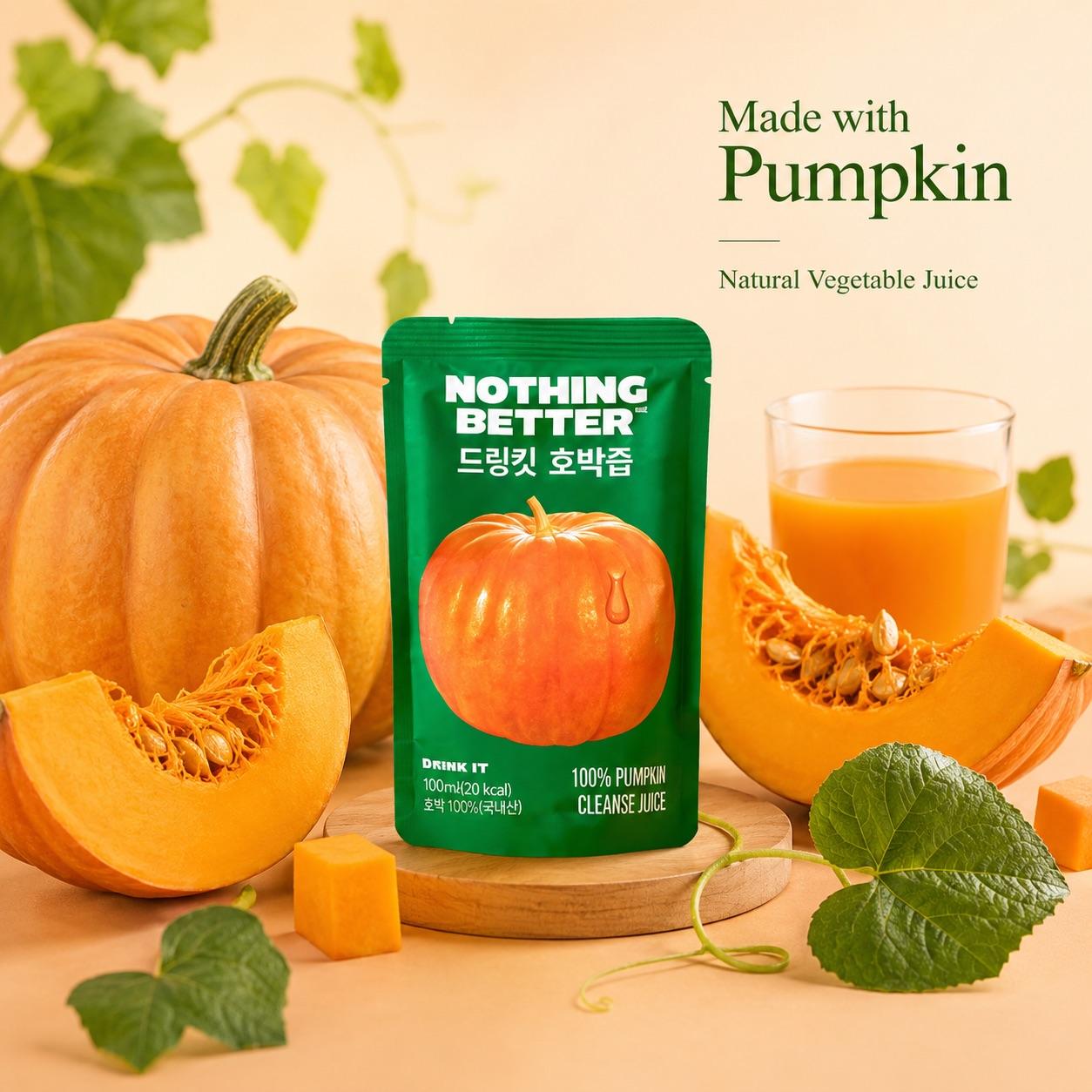 NOTHING BETTER Drink It Pumpkin Cleanse Juice 100ml