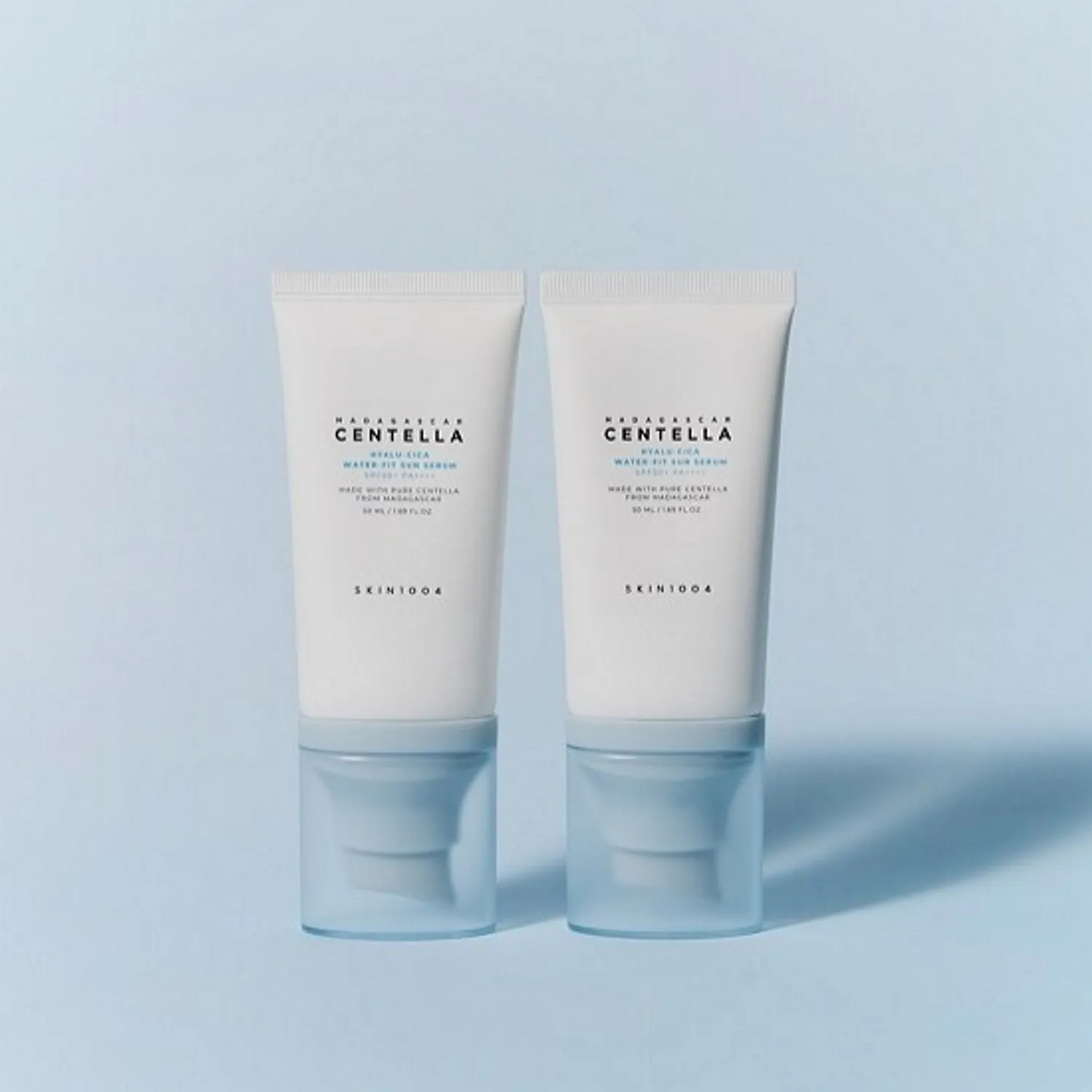 SKIN1004 Madagascar Centella Hyalu-Cica Water-Fit Sun Serum SPF50+PA++++ 50ml dual pack