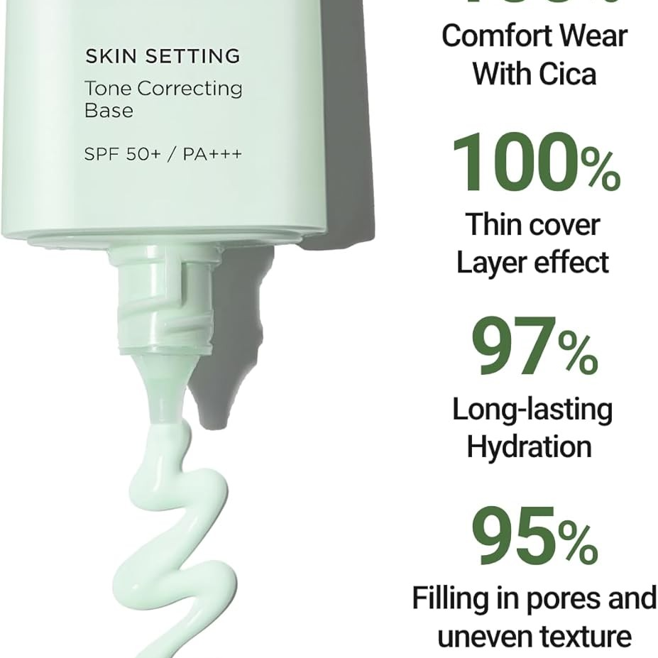 JUNG SAEM MOOL Skin Setting Tone Correcting Base 40ml SPF50+PA+++