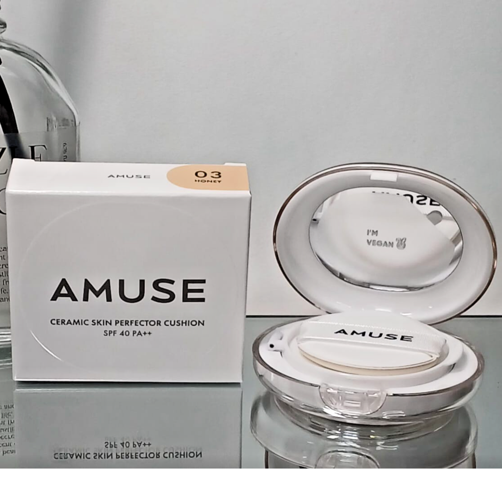 Amuse Ceramic Skin Perfector Cushion15g SPF 40 PA++