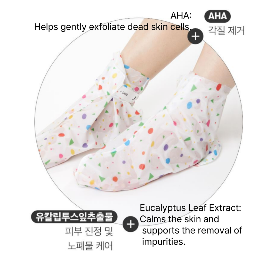 VT Reedle Shot Foot Peeling Mask 40ml*3EA