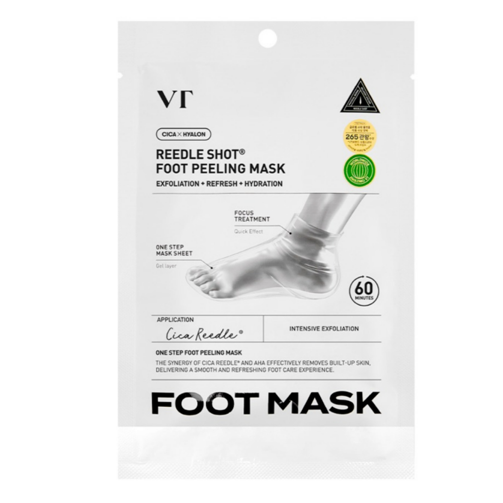 VT Reedle Shot Foot Peeling Mask 40ml*3EA