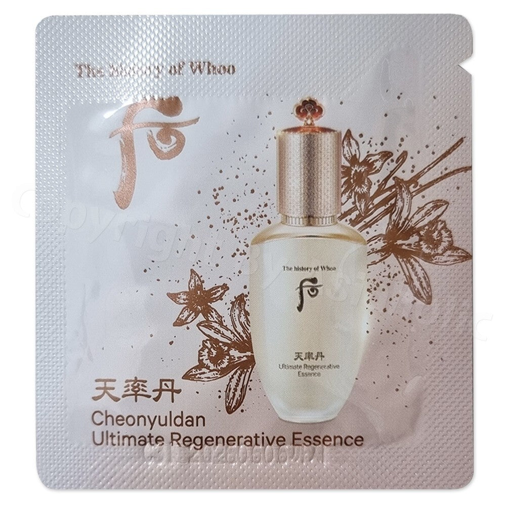 The History of Whoo Cheonyuldan Ultimate Regenerative Essence 120pcs