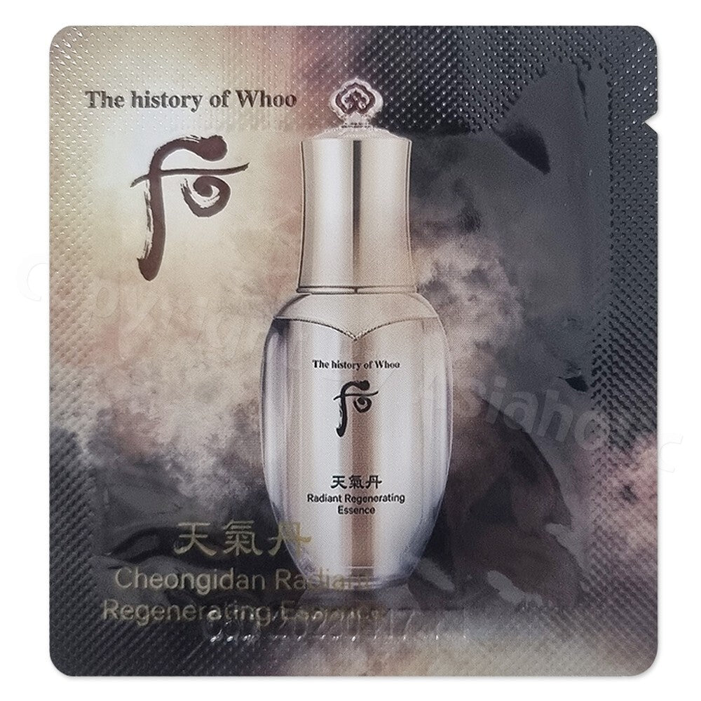 The History of Whoo  Radiant Regenerating Essence 1ml x 120pcs  Newest Ver