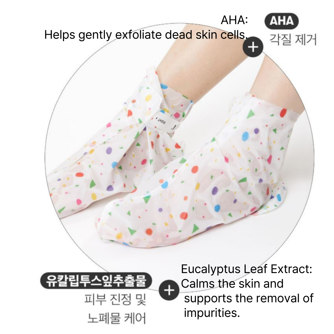 VT Reedle Shot Foot Peeling Mask 40ml*3EA
