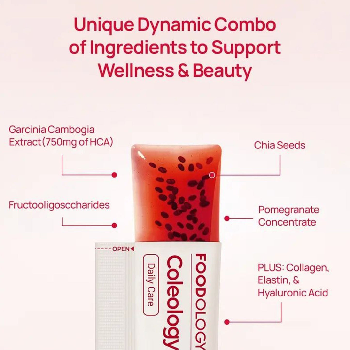 FOODOLOGY Coleology Cutting Jelly 250g(25g X 10 Sticks)*3boxes
