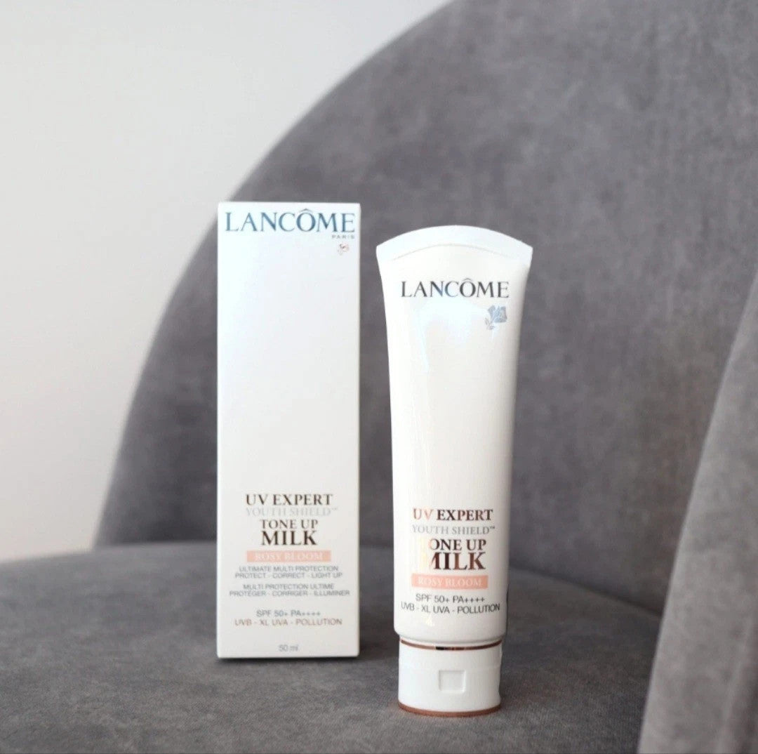 Lancome UV Expert Youth Shield Tone Up Milk 50ml Rosy Bloom / FAST
