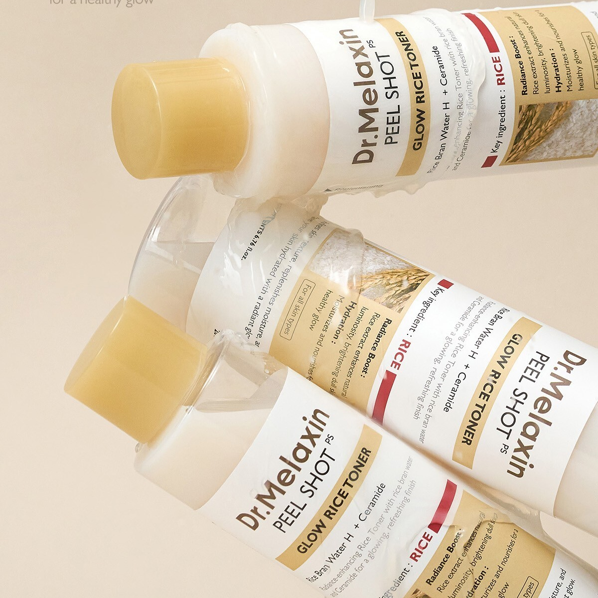 Dr.Melaxin Peel Shot Glow White Rice Toner 200ml